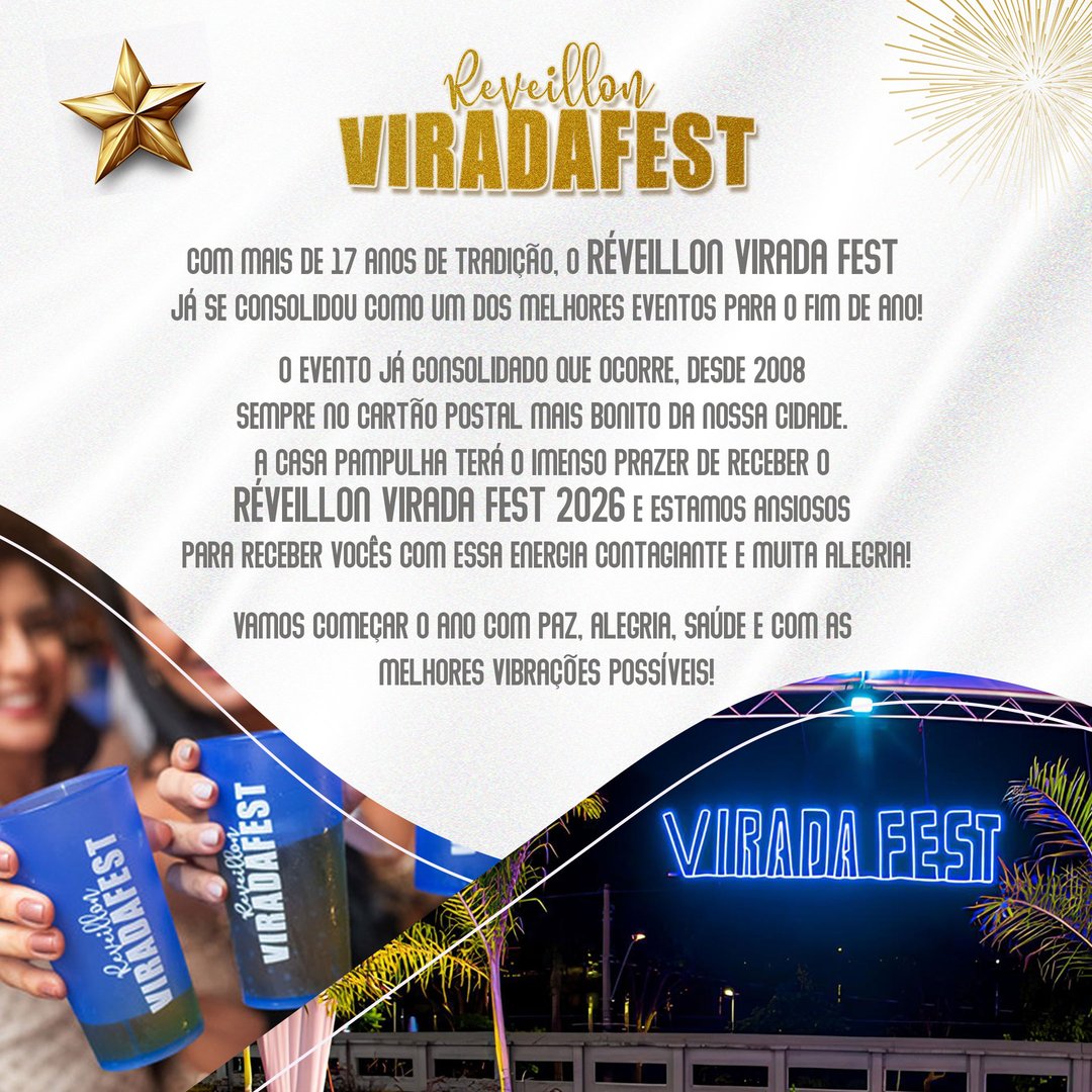 Revellion Virada Fest - Casa Pampulha